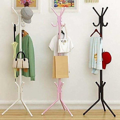Cây treo quần áo túi xách trong nhà cao 175cm - Giao màu ngẫu nhiên