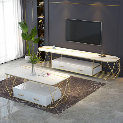 [Trả góp 0%] Kệ Tivi Gavino trắng IBIE nhiều tùy chọn