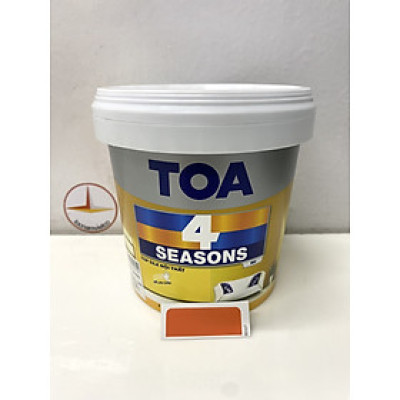 Sơn phào chỉ cho trần nhà Toa 4 Seasons Top Silk  màu D- 8037 _1L