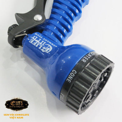 Tay xịt đa năng 7 chế độ Eurolife EL-DX 01 (Xanh)