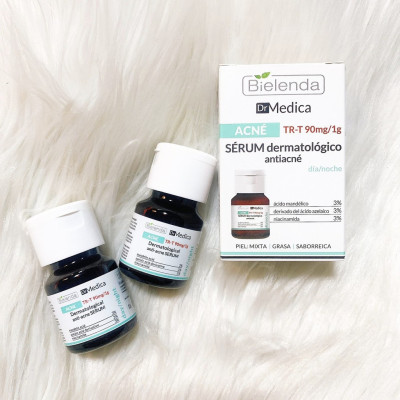 Serum cho da mụn Bielenda Medica Anti Acne loại bỏ mụn tái tạo da