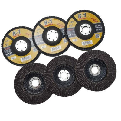 10 viên Đá nhám xếp 60# | Đĩa ráp xếp | Bánh nhám xếp K1 D100 60#