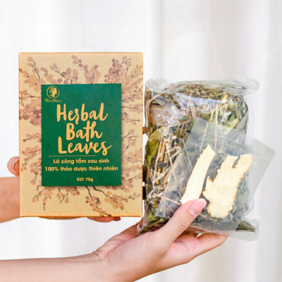 Lá xông giúp khử mùi, giải cảm, lưu thông khí huyết Wonmom 70g