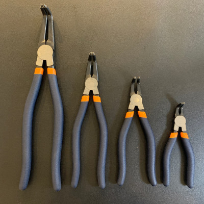 Bộ Kềm Phe Đầu 90 Độ Garant 4 Cây (700137 4) - Hàng Chính Hãng 100% từ Đức