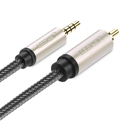 Ugreen UG20733AV132TK 2M chỉ dùng cho tv xiaomi màu Xám Cáp âm thanh bông sen Coaxial sang 3.5mm dương cao cấp - HÀNG CHÍNH HÃNG
