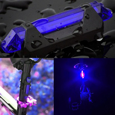 Đèn Hậu Phía Sau Cảnh báo an toàn Đuôi Xe Đạp DC918 Sạc USB Có Thể Sạc Lại MaiLee