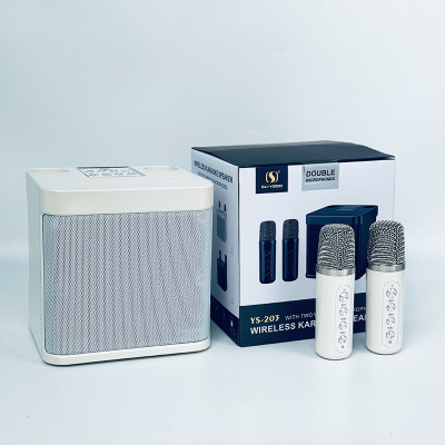 Loa Karaoke Bluetooth SU-YOSO YS-203 Kèm 2 Micro Không Dây ( Hàng Chính Hãng )