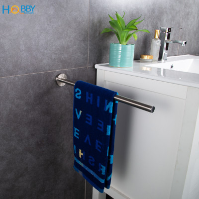 Thanh treo khăn tắm inox 304 dài 40cm mẫu khoan Hobby Home Decor GTD1