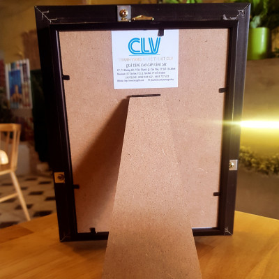 Tranh Phật Quan Âm ( KT 25x20x4cm)- Tranh Net Vàng để bàn