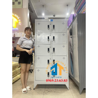 Tủ hồ sơ văn phòng 10 cửa cao 1m8 Giá Rẻ