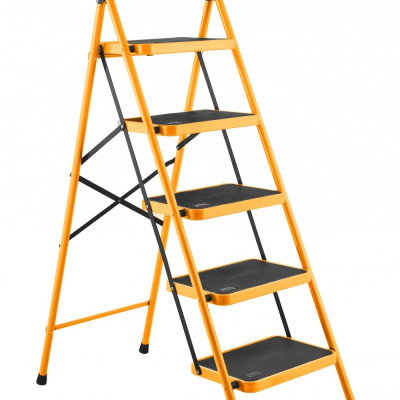 THANG THÉP 4 TẦN , 5 TẦN 150KG,  TOLSEN 62684, 62685 - HÀNG CHÍNH HÃNG