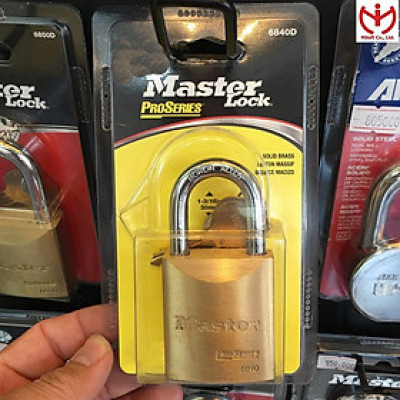 Ổ khóa Master Lock 6840 D thân đồng 44mm dòng ProSeries - MSOFT