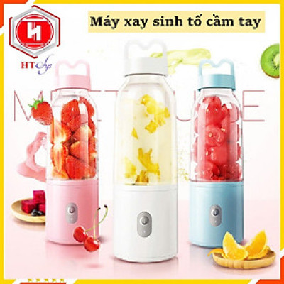 Máy Xay Sinh Tố Cầm Tay, Máy Xay Sinh Tố Mini Đa Năng, Tiện Dụng - Hàng Nhập Khẩu