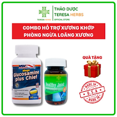 Combo Hỗ Trợ Giảm Đau Xương Khớp, Phục Hồi Sụn Khớp - Nhập Khẩu Chính Hãng Từ Mỹ