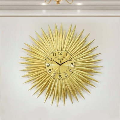 Đồng Hồ Trang Trí Treo Tường Cao Cấp A63 máy kim trôi không gây tiếng động decor nghệ thuật cho phòng khách