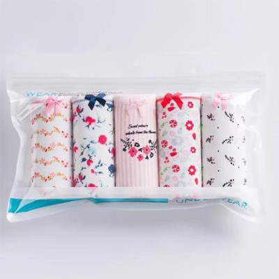 SET 5 QUẦN LÓT NỮ KUTE IN HÌNH NGHỘ NGHĨNH, SIÊU YÊU QL2405