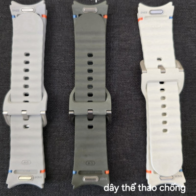 Dây đeo thể thao dành cho samsung galaxy watch4/5/6 bản sợi chỉ-Hàng Chính hãng
