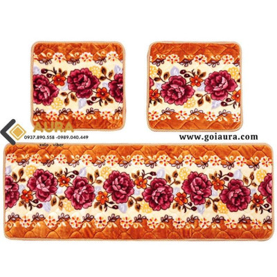 Thảm trải ghế lót nỉ trải ghế 1M65 Gồm 1 tấm dài 1m65 và 2 ngắn 50*55 TB