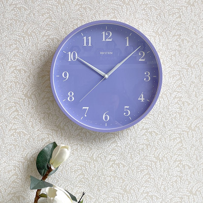 Đồng hồ Rhythm CMG619NR12- Kt 30.5 x 3.5cm, 630g, Vỏ nhựa. Dùng Pin.