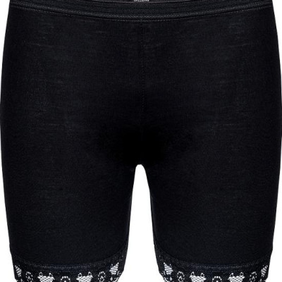 Combo 4 quần đùi cotton mặc váy MW QLC, Màu 2 đen + 2 da