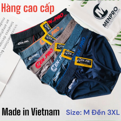 Combo 5 Quần Lót Nam Thun Lạnh Lưng To Menpro MP1 – Hàng Cao Cấp