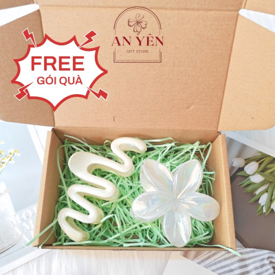 Set Kẹp Tóc Làm Quà Tặng No.13 Tiệm Quà An Yên Tặng Sinh Nhật Người Yêu 20/10 8/3, Quà Tặng Học Viên