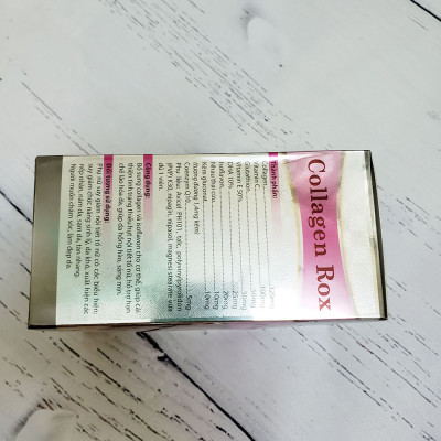 Viên uống Collagen Rox chống lão hóa, giúp da hồng hào, sáng mịn