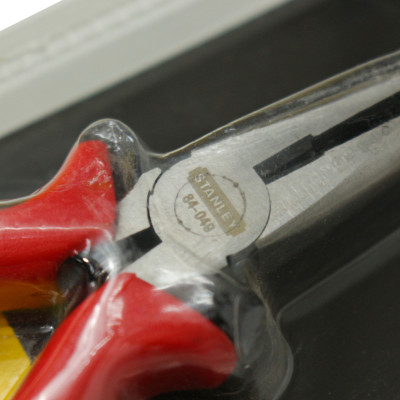 Kềm nhọn mỏ cong 5" 125mm Stanley 84-049