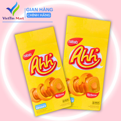 Bánh Phomai (Dạng Xốp) Richeese Nabati Cheese Cream Wafer Hộp 300g