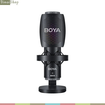 BOYA K3 / K7 / K9 - Micro Condenser USB, Sử Dụng Hiệu Ứng Ánh Sáng RGB Cho Streamer, Podcast, Giảng Dạy Trực Tuyến - Hàng chính hãng