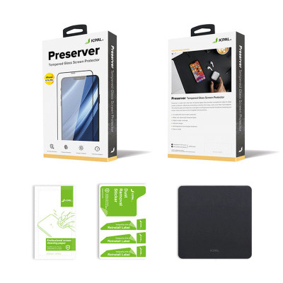 Dán cường lực dành cho iPhone 12 Pro Max JCPAL Preserver Full màn hình - Hàng Chính Hãng