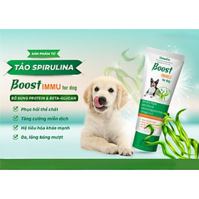 Vemedim Boost IMMU Gel Dinh Dưỡng Bổ Sung Khoáng và Tảo Biển cho Chó Mèo