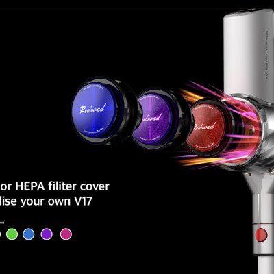 Máy Hút Bụi Không Dây Xiaomi Redroad V17 Pin Rời Thuận Tiện Sạc Điện Lực Hút Cực Lớn 26.5 KPa Công Suất 150 W - Hàng Chính Hãng