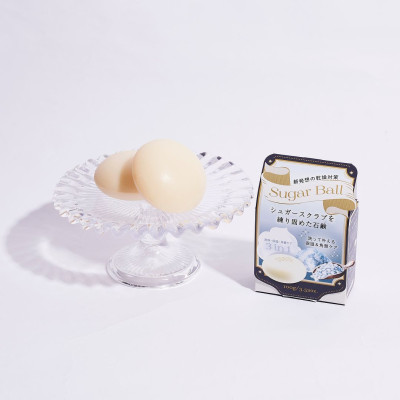 Xà Phòng Tắm Tẩy Tế Bào Chết Toàn Thân Chiết Xuất Đường Pelican Sugar Ball (100 G)