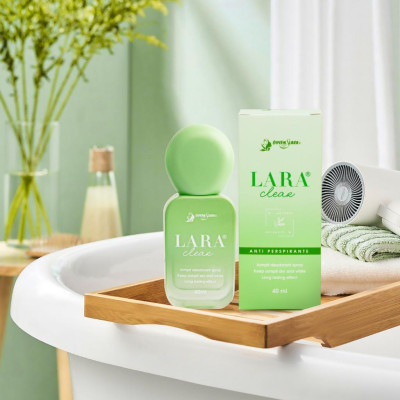 Xịt Khử Mùi Toàn Thân LARA CLEAR Quyên Lara 40ml, Giúp Ngăn Tiết Mồ Hôi, Khử Mùi Hôi, Không Ố Vàng