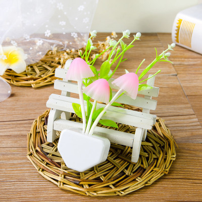 Combo 2 Đèn Ngủ Cảm Ứng Ánh Sáng Hình Nấm Avatar Siêu Xinh - Hàng chính hãng