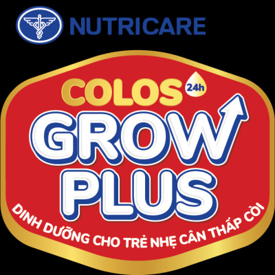Sữa bột Nutricare Colos 24h Grow Plus 1+ giúp trẻ phát triển toàn diện (850g)