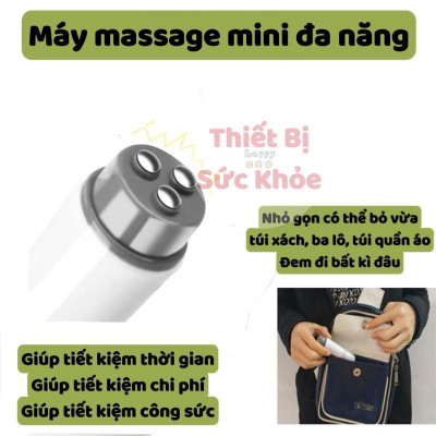 Máy Massage Thẩm Mỹ Chuyên Dụng Cho Da Mặt Mắt Môi Làm Săn Chắc Cơ Chống Lão Hóa Giảm Thâm Quầng (Hàng Chính Hãng)
