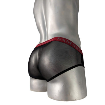 Quần Lót Nam Thương Hiệu Samaki SF04 Chất Liệu Lưới 100%, Thông Thoáng, Không Bị Bí, Nóng, Bản Lưng 3.0cm Mạnh Mẽ