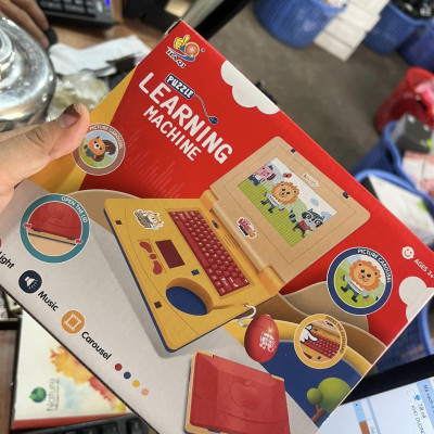 Đồ Chơi Giáo Dục Sớm Máy Tính Xách Tay Trẻ Em Chiếu Sáng Phát Âm Nhạc Đồ Chơi Cho Bé 0-3 Tuổi