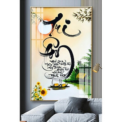 Tranh treo tường tráng gương tri ân thầy cô 2 tặng kèm đinh 3 chân