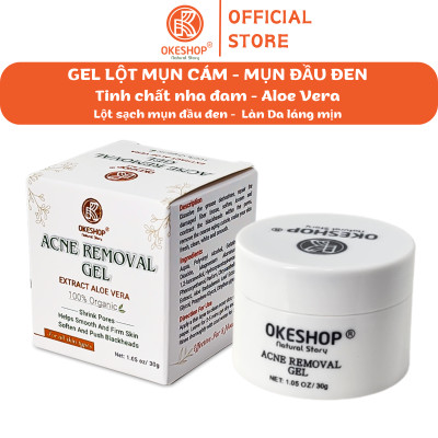 Gel Lột Mụn OKESHOP 30ml - Giải Pháp Loại Bỏ Mụn Đầu Đen - Mụn Cám - Bạ Nhờn - Làm Sạch Sâu Và Thu Nhỏ Lỗ Chân Lông