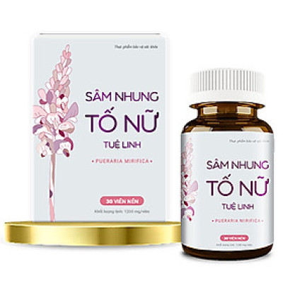 Sâm Nhung Tố Nữ Tuệ Linh (Hộp 30 Viên)