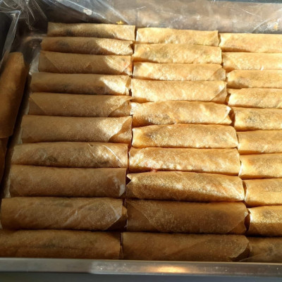 Bánh Ram Hà Tĩnh Lý Tưởng 250g, Chả Ram Cuốn Nem Giòn Ngon, Phơi Sương Hút Chân Không