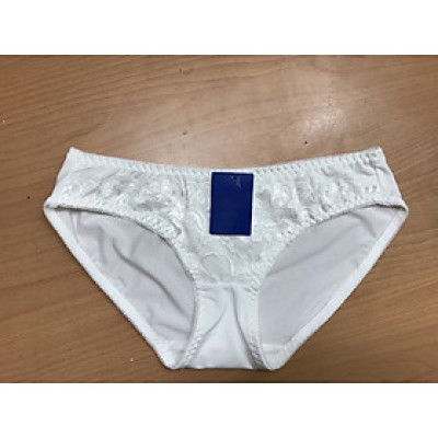 Combo 10 quần lót thun lạnh ren trước  Nhiều màu hàng việt nam - 10 Cái Trắng Size 2XL