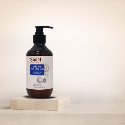 Dầu xả ngải cứu & nha đam S.O.N dưỡng tóc suông mượt, giảm gãy rụng