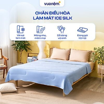 Chăn điều hòa công nghệ làm mát Amando Ice Silk 200x220cm