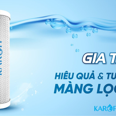 Lõi Lọc Thô Số 3 KAROFI SMAX PRO 3 - Hàng Chính Hãng