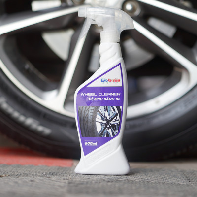 DUNG DỊCH LÀM SẠCH VÀ TẨY Ố VÀNG TRÊN LỐP Ô TÔ, XE MÁY WHEEL CLEANER 600ML THƯƠNG HIỆU EKOKEMIKA