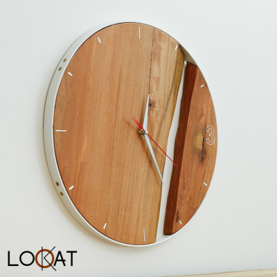 Quà Tặng Tân Gia Đồng Hồ Treo Tường Chế Tác Ý nghĩa Phát Tài DH12050086